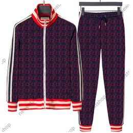 24SS designer mens tracksuits luxury Double letter fabric zipper Streetwear Windbreaker tracksuit womens stripe sportsuit breathable sport suits