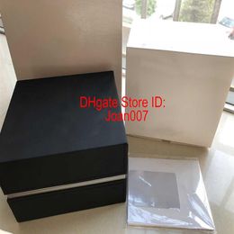 Box Quality Black Original Box Men's Woman's Watches Boxes Men Wristwatch Box With Certificates For IWC Watches Box300E