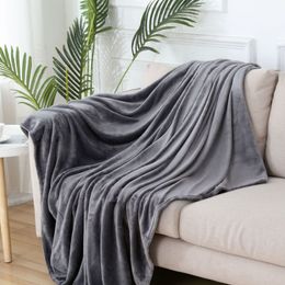 Blankets Machine Washable Sping Summer Blanket for Camping Soft Flannel Fleece Throw Sofa Stitch Bed Cover 230906