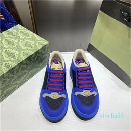 Men Casual shoes designer shoes women Travel leather canvas lace-up sneaker fashion lady Running Trainers Letters woman shoe Flat Printed gym sneakers