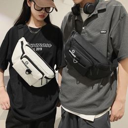 Waist Bags Chest Bag Nylon Women Men's Belt Fashion Bum Travel Purse For Unisex Phone Pouch Pocket Hip Pack
