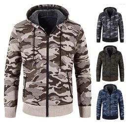 Men's Jackets Fabulous Man Coat All Match Cardigan Soft Zipper Men Jacket Sweatercoat Elastic Cuff