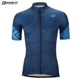Cycling Shirts Tops DAREVIE Cycling Jersey Breathable Quick Dry Men's Cycling Jersey Short Sleeve Summer MTB Road Biking Jersey Cycling Clothing 230906