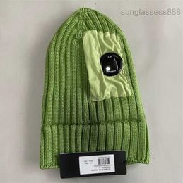 New Zipper Winter Hat Ribbed Knit Lens Beanie Compass Cp Street Hip Hop Knitted Beanies 3 F4of VSBZ VSBZ