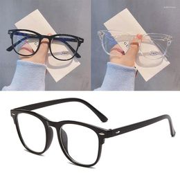 Sunglasses Glasses Ultralight Retro Transparent Frame Plain Men Women Anti Blue Light Party Decorate Eyeglasses Fake