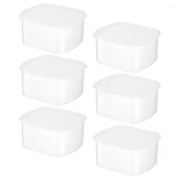 Plates Containers Meal Reusable Vegetable Storage For Refrigerator Salad Fruit Fresh Sealed