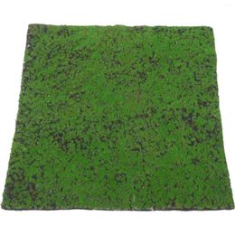 Decorative Flowers Artificial Lawn Moss Landscaping Micro Landscape Decoration Black Coffee Prop Plastic Fake