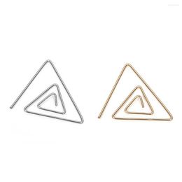 Dangle Earrings European And American Personality Fashion Simple Geometric Triangle Hollow Polygon Woman