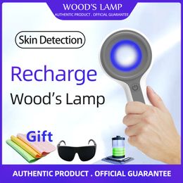 Face Care Devices Vitiligo detector Woods Lamp Skin Analyzer Woods Lamp For Skin Llampada De Wood Skin Analyzer Machine Diagnostico 230906