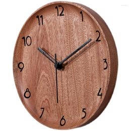 Wall Clocks Vintage Wood Silent Movement Table Nordic Interior Accessories Clock Mechanism With Numbers Luxury Decoration