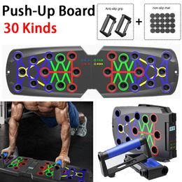 Push-Ups Stands Folding 22/30 Modes Push-Up Board At Home Push Up Exercise Abdominal Muscle Enhancement Chest Training Sport Fitness Equipment 230906