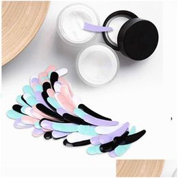 Other Packing Shipping Materials Wholesale Mini Plastic Small Face Cream Spoon Facial Mask Stick Cosmetic Spata Scoop Beauty Makeu Otlb9