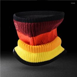 Berets Unisex Outdoor Sport Men Winter Knitting Cycling Face Mask Double-deck Polar Fleece Windproof Warm Neck Ski Bicycle Loop Scarf