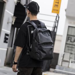 Backpack Men's PVC Korean Version Business