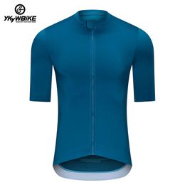 Cycling Shirts Tops YKYWBIKE Cycling Jersey Man Mountain Bike Clothing Quick-Dry Racing MTB Bicycle Clothes Uniform Breathale Cycling Clothing 230906