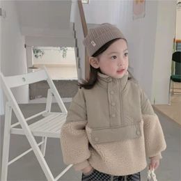 Jackets Winter Baby Girls Boys Coats Jackets Fashion Kids Children Tops Clothes Overcoats 230905