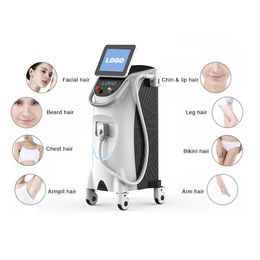 2023 Hot Selling 808 Diode Laser Hair remove 3 Wavelength For Tattoo Remove Pigment Remove Skin Whitening Beauty Machine For Salon