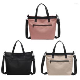 Shoulder Bags Student Book Bag Top Handle Handbag Japanese Style Large Capacity Crossbody For Women E74B