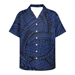 Men's Casual Shirts 2023 Summer Suitable For Tourism Loose Short-Sleeved V Neck Tattoo Print Mens Designer Clothes