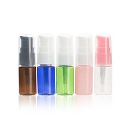 Packing Bottles Wholesale 10Ml Portable Refillable Plastic Bottle Make Up Empty Lotion Pump Cosmetic Sample Container For Travel Dro Otycd