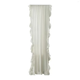 Bowls Shabby Chic Modern Farmhouse Solid Color With Cascading Ruffle Border 3 Light Blocking Curtains