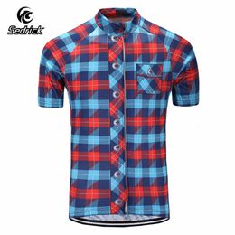 Cycling Shirts Tops Sedrick Brand Quick Dry Breathable Cycling Jersey Short Sleeve Summer Men's Shirt Bicycle Wear Racing Tops Bike Cycling Clothing 230906