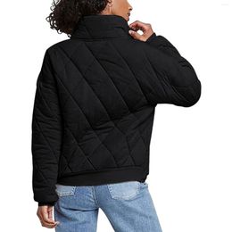 Women's Trench Coats Spring Jackets For Women Lay D Down Mid Womens Lightweight Quilted