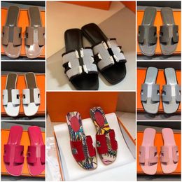 Lady Slipper Beach Sandals Designer Sandal High-quality Shoes Womens Shoe Fashion Slipper Solid Color Slides Ladies Sliders Flat