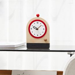 Table Clocks Fancy Study Art Desktop Clock Ornaments Home Bedroom Small Cute Digital Luxury Modern Stylish Aesthetic Saat Decoration