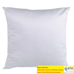 sublimation blank peach skin pillow case hot transfer printing blank white peach flannelette pillow cases consumables ZZ