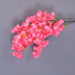 High-end Long Artificial Flowers Bouquet Simulation Cherry Blossom Flower White Pink Champagne Available For Home Wedding Party Decoration Supplies 100 CM