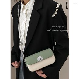 Evening Bags Summer Chain Fashion Casual Women's Shoulder Bag 2023 High Quality Versatile Crossbody Luxury Designer Leather Handbag