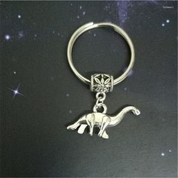 Keychains Dinosaur Keychain Brontosaurus Animal Jewellery Stocking Stuffer Filler Lover Gift