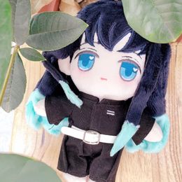 Dolls Demon Slayer Tokitou Muichirou boneka mainan mewah hadiah figur Cosplay Anime Plushie 20cm 230905