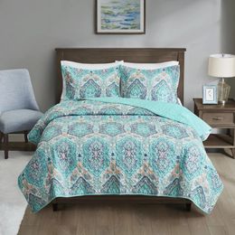 Bedding sets Mainstays Quilt Set Full Queen Multicolor 3 Piece 230906