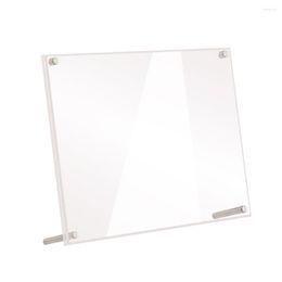 Frames Mounts Po Safe Transparent Acrylic Panel Decorate Desktop Easy To Clean Environmentally Friendly Inserts