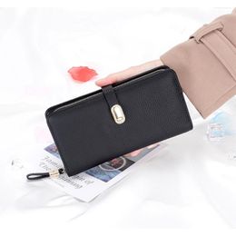 Wallets URBAN MASTER Long Purse For Women Ladies Genuine Cow Leather Large Capacity Cowhide Clutch Phone Bag Fashion Card Holder