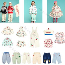 Jackor Bebe Store varumärke Be Bebe Merek Pakaian Musim Semi Dan Gugur Untuk Anak Laki Laki Perempuan Mantel Olahraga Kapas Murni Trench 230905