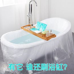 Bath Accessory Set Thickened Disposable Bathtub Cover El Film Travel Portable Sanitary Bag Household Plastic Shower