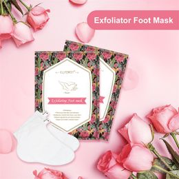 Rose Foot Mask Cover Patch Mild Exfoliation Calluses Cutin Beauty Moisture Drainage Improve Sleep Slimming