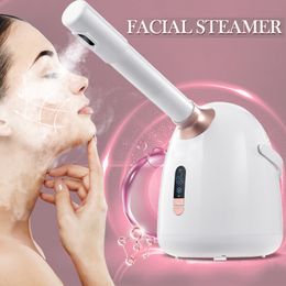 Steamer SPA Steamer /Cool Face Steamer Face Cleaner Moisturising Nano Mist Sprayer Anti-aging Wrinkle Sauna Humidifier 230905