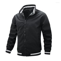 Men's Jackets Fashion Bomber Zipper Jacket Male Casual Streetwear Hip Hop Slim Fit Pilot Baseball Coats Men Clothing