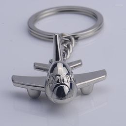 Keychains Classic Metal Mini Aircraft Keychain Car Key Chain Ring Christmas And Lovers Day Gift For Man Women