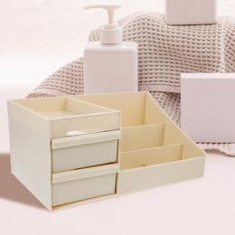 Storage Boxes Box Plastic Drawer Organiser Cosmetics Container Desktop Vanity Drawers Lipstick Makeup Jewellery