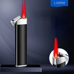 New Red Flame No Gas Lighter Mini Cigarette Cigar Gift OON9