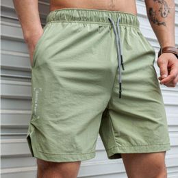 Men's Shorts 2023 Men Gym Fitness Loose Bodybuilding Joggers Summer Quick-dry Cool Short Pants Male Casual Beach Sports Man