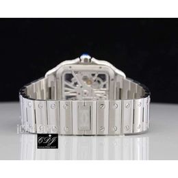 5INR Iced Out Diamonds Lab Grown Watch Dign Stainls Steel Stylish Custom Hip Hop Luxury Case Men H