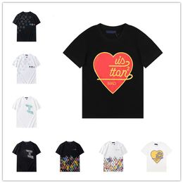 M20ss Men Designer T Shirt with Letters Fashion Summer Tee Shirts for Women Casual Short Sleeve Homme Clothes 2 Styles 100%cotton 243v