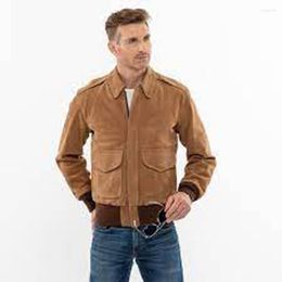 Men's Jackets Autumn And Winter Stand-up Collar Jacket High-quality Texture Light Luxury Fashion