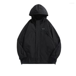 Men's Jackets BOYUE Silk Jump Spring And Autumn Season Coat Charge Waterproof Windproof Trend Outdoor Japanese Jacket Plush Sports